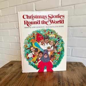 1974 “Christmas Stories Round the World” Hardback Book